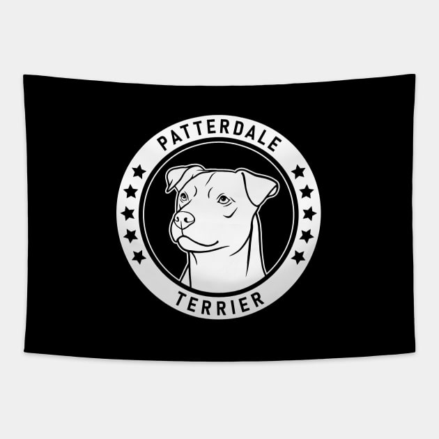 Patterdale Terrier Fan Gift Tapestry by millersye