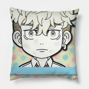 rebel boy  in amazing state Pillow