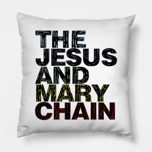 jesus and maty Pillow