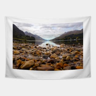 Scottish loch in Glenfinnan Tapestry