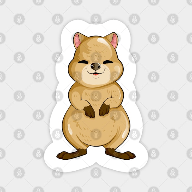 Kawaii Quokka Magnet by Modern Medieval Design