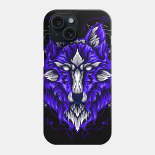 wolf head Phone Case