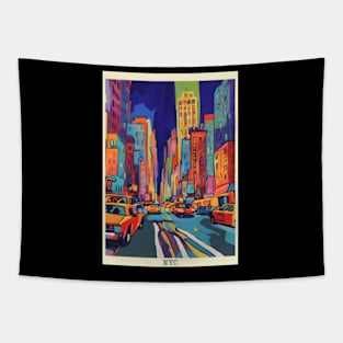 fauvism art of new york city usa 3 Tapestry