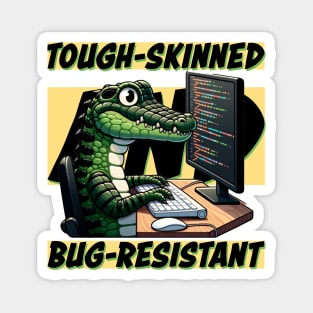 Alligator Coder: The Tough-Skinned, Bug-Resistant Programmer Collection Magnet