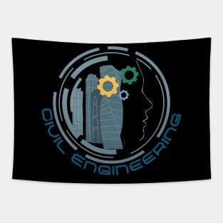 Civil engineering symbol Tapestry