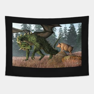 The Pig and the Dragon Tapestry