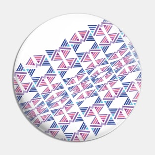 Triangle purple geometric pattern Pin