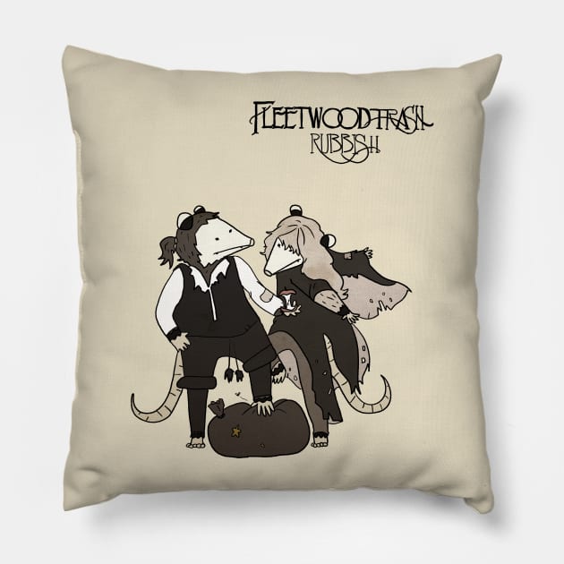 Possum Propaganda- Fleetwood Trash Pillow by Hillopurkki