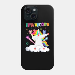 Jewnicorn Dabbing Unicorn Jewish Jew Rosh Hashanah Phone Case