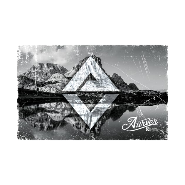 Aurver Mountain Reflection by Aurver