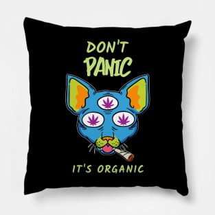 Don't Panic It's Organic Pillow