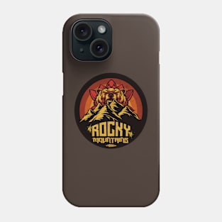 Vintage Rocky Mountains Phone Case