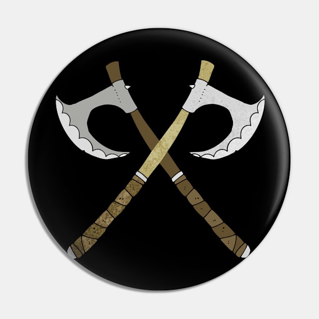 Viking Axe Lover Pin by wapix