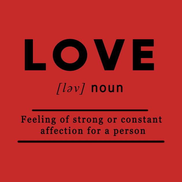 Love Meaning Definition White by Clots