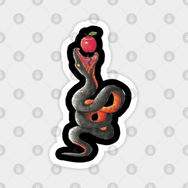 Slither into temptation Magnet by FopDoodles