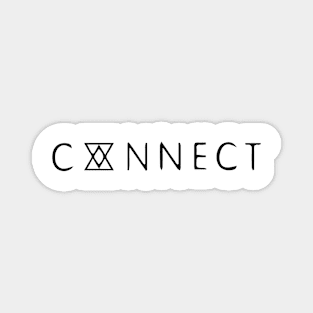 Simple Connect Text Magnet