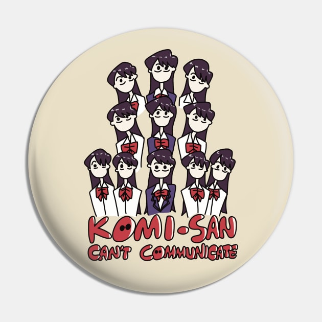 Komi Can't Communicate or Komi san wa komyushou desu anime characters in a cute doodle Pin by Animangapoi