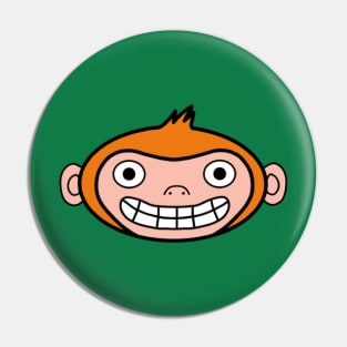 Smiling Monkey Pin