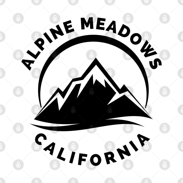 Alpine Meadows Ski Snowboard Mountain California Yosemite - Travel by Famgift