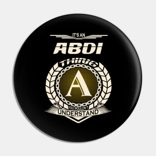 Abdi Pin