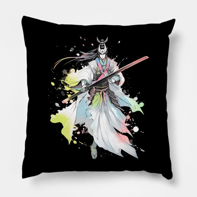 lan wangji mo dao Pillow by Sparkledoom