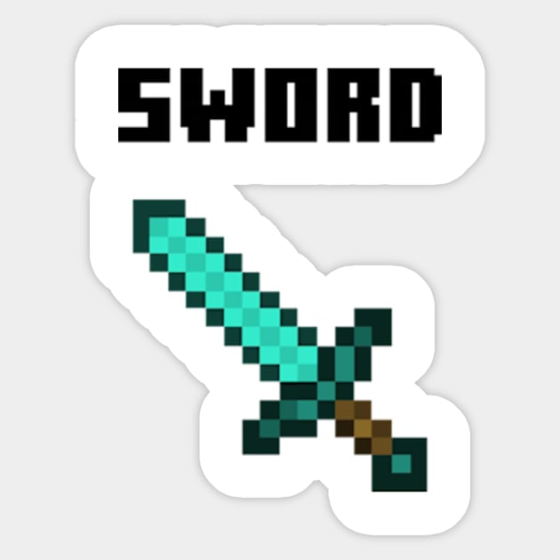 Sword Minecraft Saidkkl Sticker - Sword Minecraft Saidkkl Minecraft -  Discover & Share GIFs