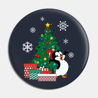 Chilly Willy Around The Christmas Tree Pin