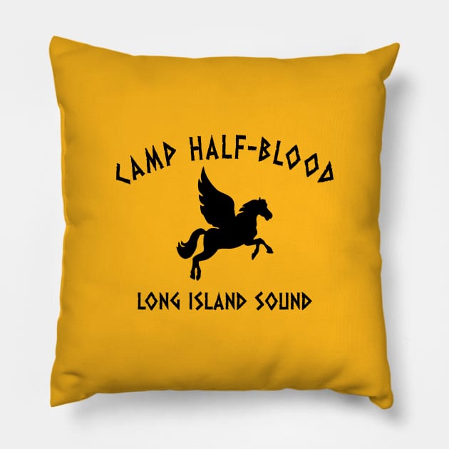 camp half-blood Pillow by rsclvisual