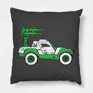 DREADNOK GROUND ASSAULT (Distressed Green) Pillow