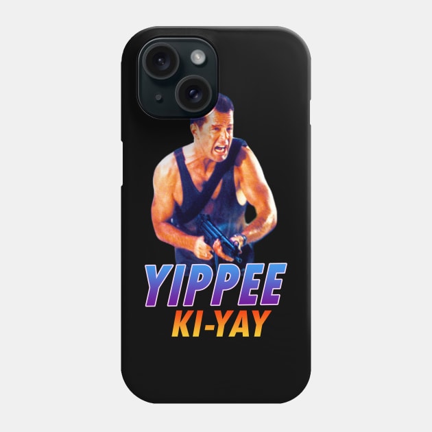 Yippee Ki-Yay Phone Case by Ladybird Etch Co.