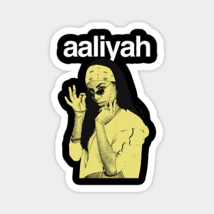 Aaliyah rap 90s Magnet