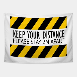 keep your distance Tapestry