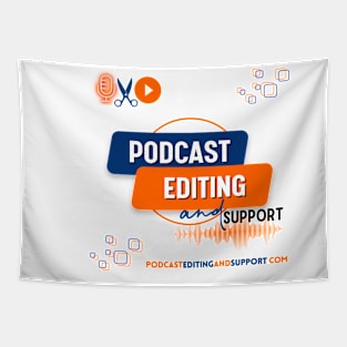 Podcast Editing and Support Show Artwork Tapestry