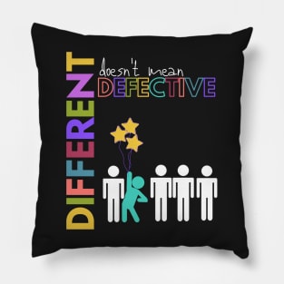 Autism Spectrum Awareness Colorful Shirt Pillow