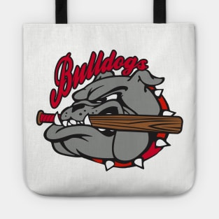 Bulldogs Baseball Logo Tote