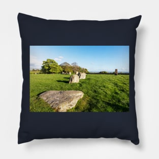 Long Meg and Her Daughters Pillow