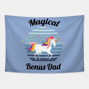 magical bonus dad... bonus dad fathers day gift Tapestry