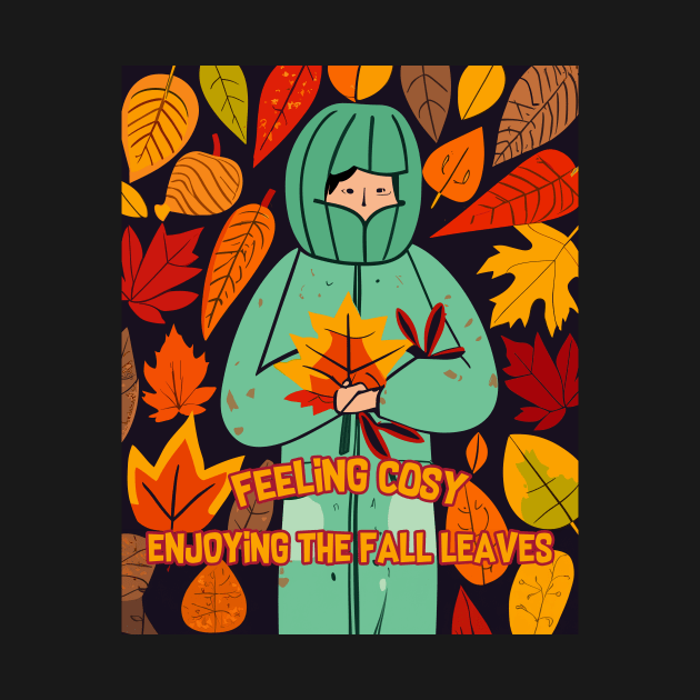 Enjoying the Fall Leaves by Kingrocker Clothing