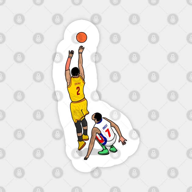 kyrie the crossver Magnet by rsclvisual