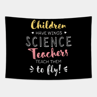 Science Teacher Gifts - Beautiful Wings Quote Tapestry