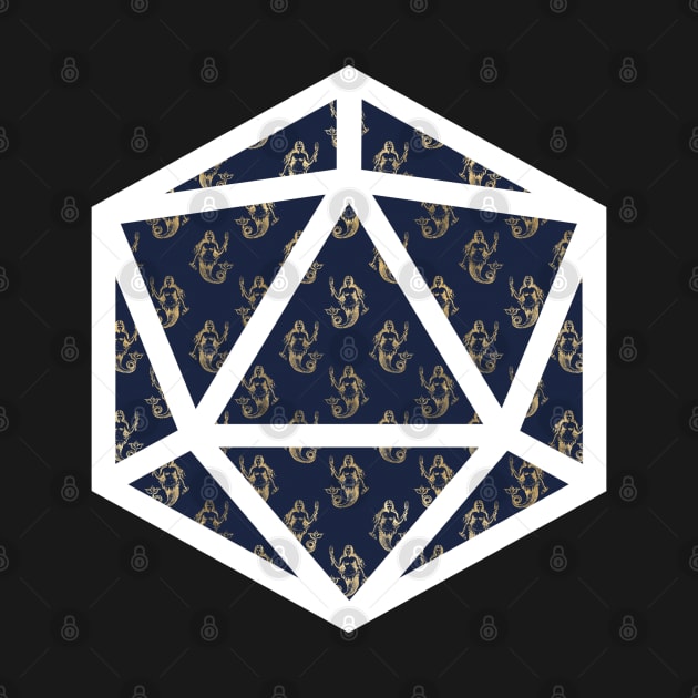 D20 Decal Badge - Love of the Sea by aaallsmiles