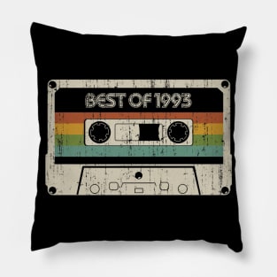 Vintage Best of 1993 26th Birthday Cassette Pillow