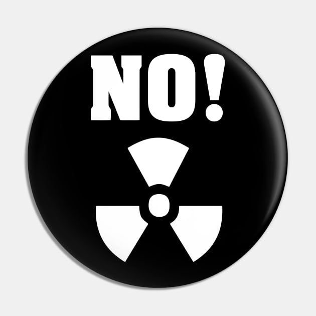No Nuclear Power Pin by Ramateeshop