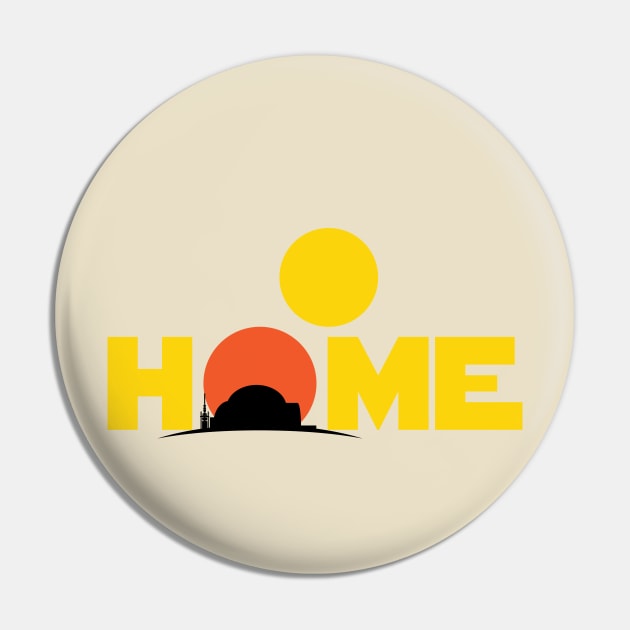 Tatooine - A New Home Pin by GeekGraphics