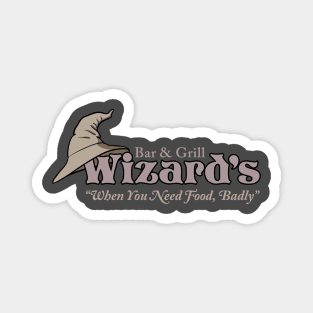 Wizard's Bar & Grill Magnet