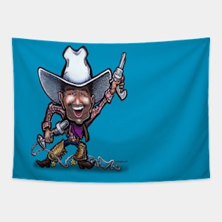 Singing Cowboy Tapestry