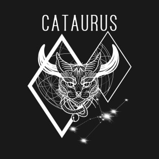 A zodiac cattery: Taurus - cataurus T-Shirt