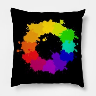 Color wheel Pillow