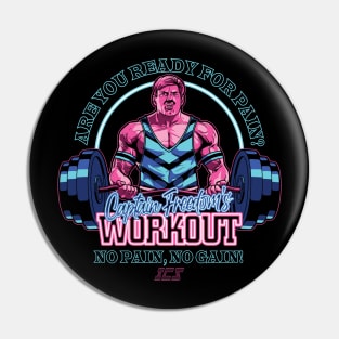 Captain Freedom's Workout Pin