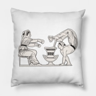 The Greek Contortionist Pillow